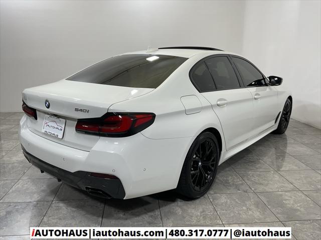 used 2022 BMW 540 car, priced at $40,498