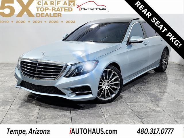 used 2015 Mercedes-Benz S-Class car, priced at $32,998