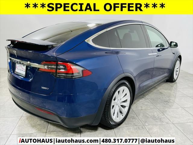 used 2017 Tesla Model X car, priced at $29,746