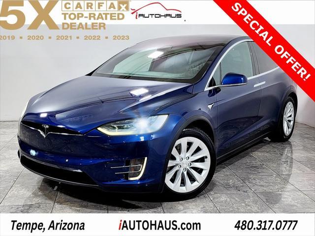 used 2017 Tesla Model X car, priced at $29,875