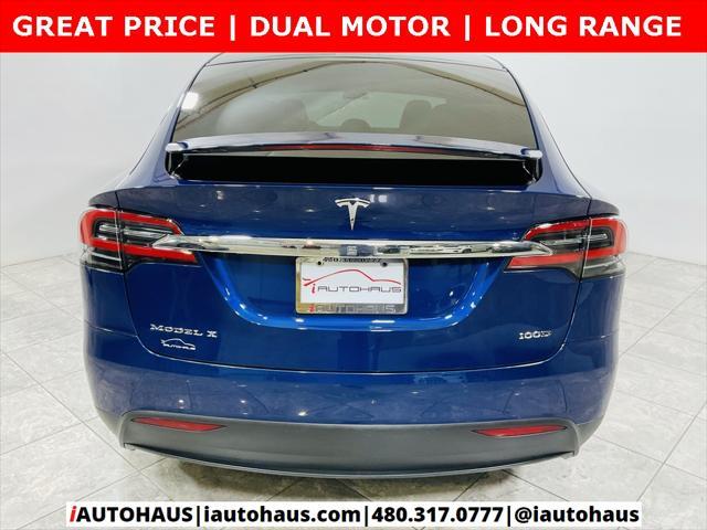 used 2017 Tesla Model X car, priced at $29,875