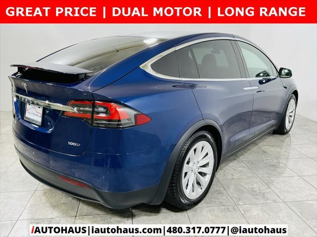 used 2017 Tesla Model X car, priced at $29,875