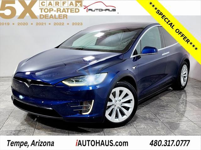 used 2017 Tesla Model X car, priced at $29,777
