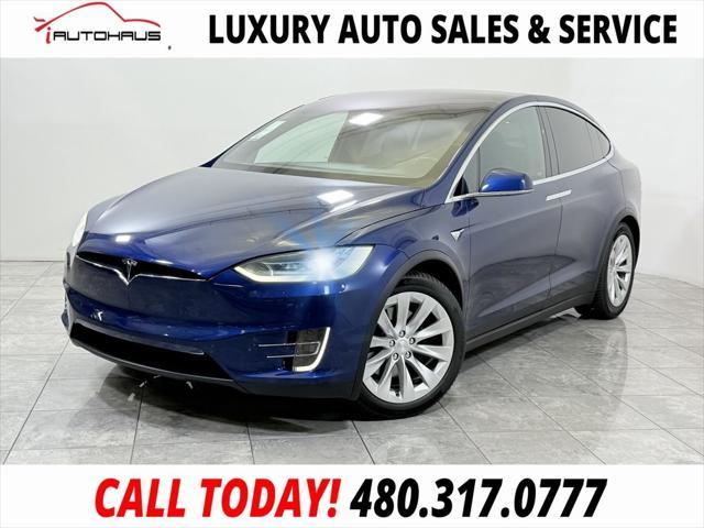used 2017 Tesla Model X car, priced at $27,997
