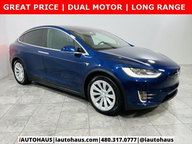 used 2017 Tesla Model X car, priced at $29,875