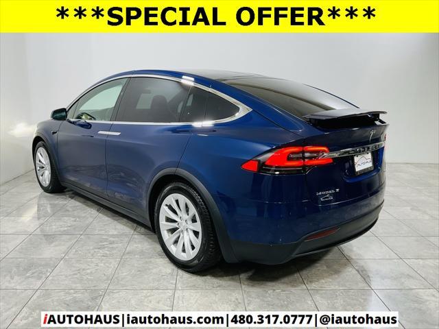 used 2017 Tesla Model X car, priced at $29,746