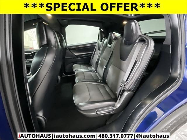 used 2017 Tesla Model X car, priced at $29,746