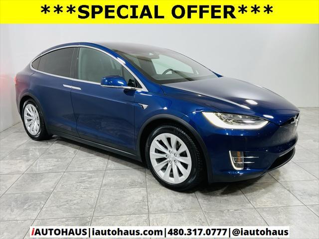 used 2017 Tesla Model X car, priced at $29,746
