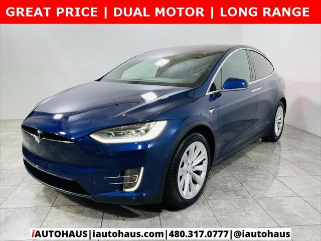 used 2017 Tesla Model X car, priced at $29,875