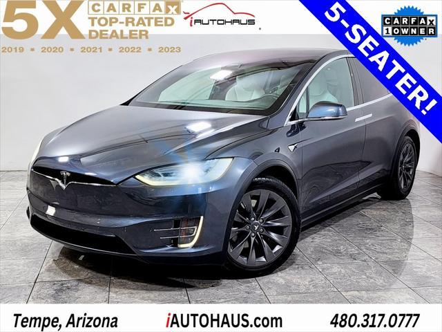 used 2017 Tesla Model X car, priced at $28,998