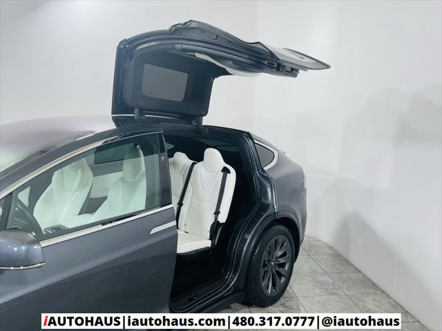 used 2017 Tesla Model X car, priced at $29,057