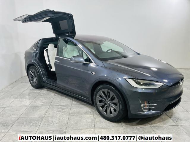 used 2017 Tesla Model X car, priced at $29,057