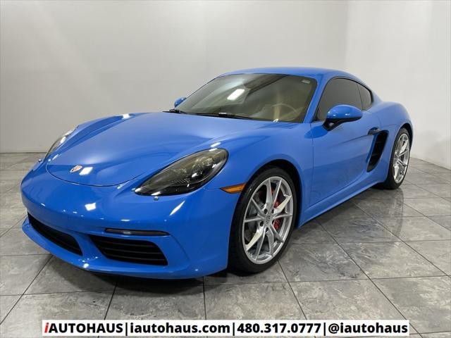 used 2022 Porsche 718 Cayman car, priced at $74,446
