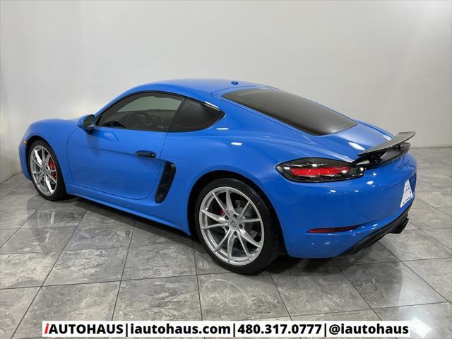 used 2022 Porsche 718 Cayman car, priced at $74,446