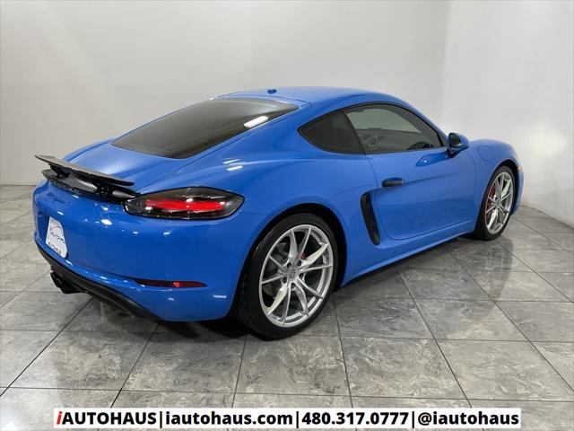 used 2022 Porsche 718 Cayman car, priced at $74,446