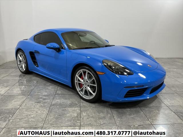used 2022 Porsche 718 Cayman car, priced at $74,446