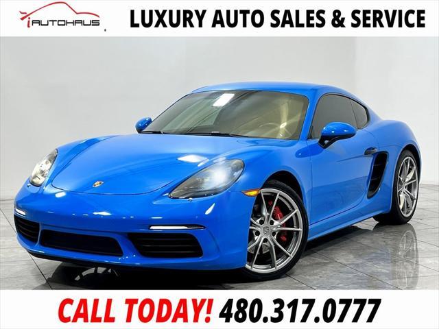 used 2022 Porsche 718 Cayman car, priced at $74,446