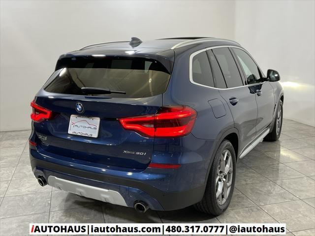 used 2021 BMW X3 car, priced at $23,476