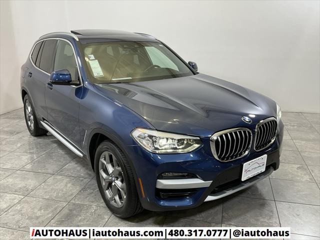 used 2021 BMW X3 car, priced at $23,476