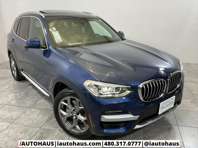 used 2021 BMW X3 car, priced at $23,476