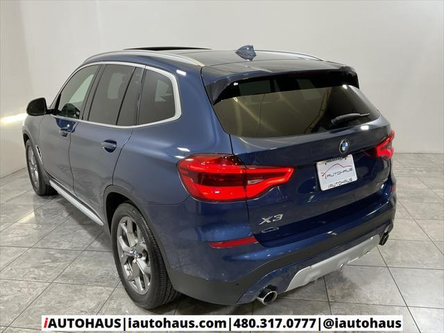 used 2021 BMW X3 car, priced at $23,476