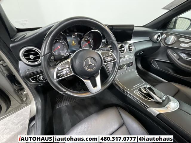 used 2019 Mercedes-Benz C-Class car, priced at $29,998
