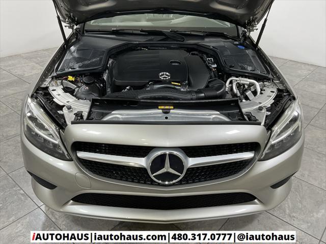 used 2019 Mercedes-Benz C-Class car, priced at $30,300