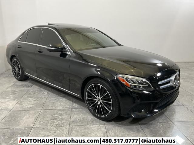 used 2019 Mercedes-Benz C-Class car, priced at $21,898