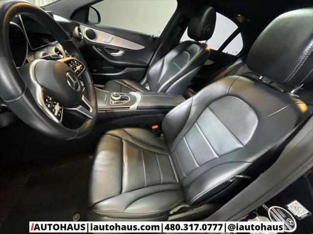 used 2019 Mercedes-Benz C-Class car, priced at $21,898