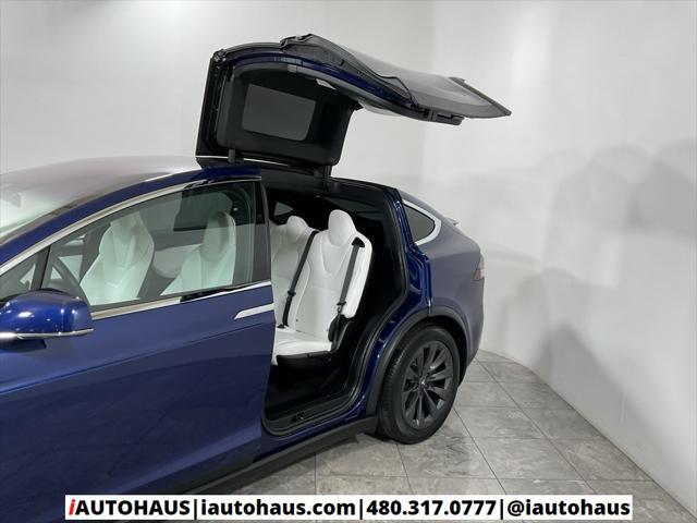 used 2018 Tesla Model X car, priced at $39,000