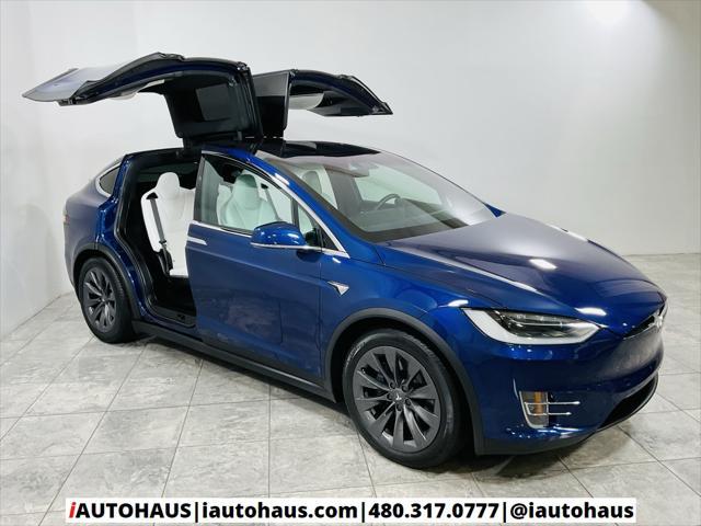 used 2018 Tesla Model X car, priced at $39,000