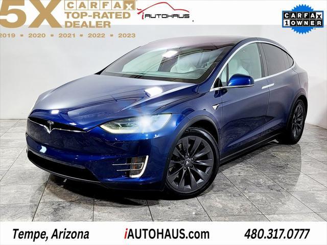 used 2018 Tesla Model X car, priced at $39,000