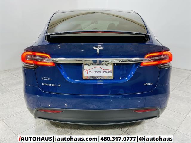 used 2018 Tesla Model X car, priced at $39,000