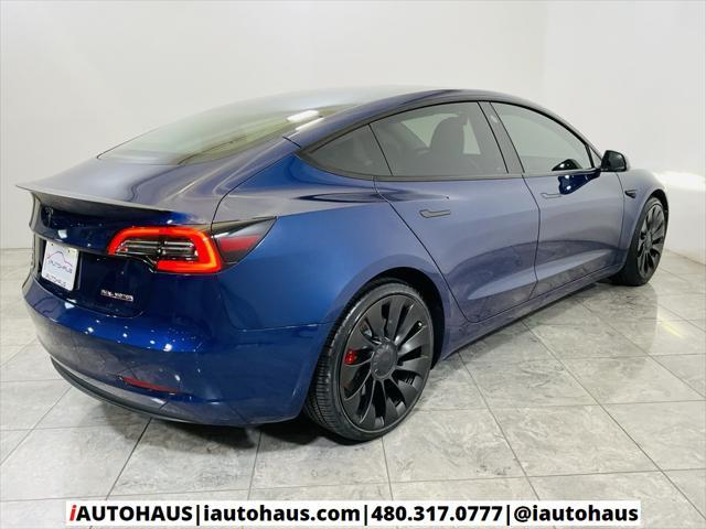 used 2023 Tesla Model 3 car, priced at $35,856