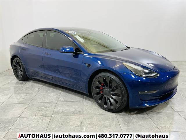 used 2023 Tesla Model 3 car, priced at $35,856