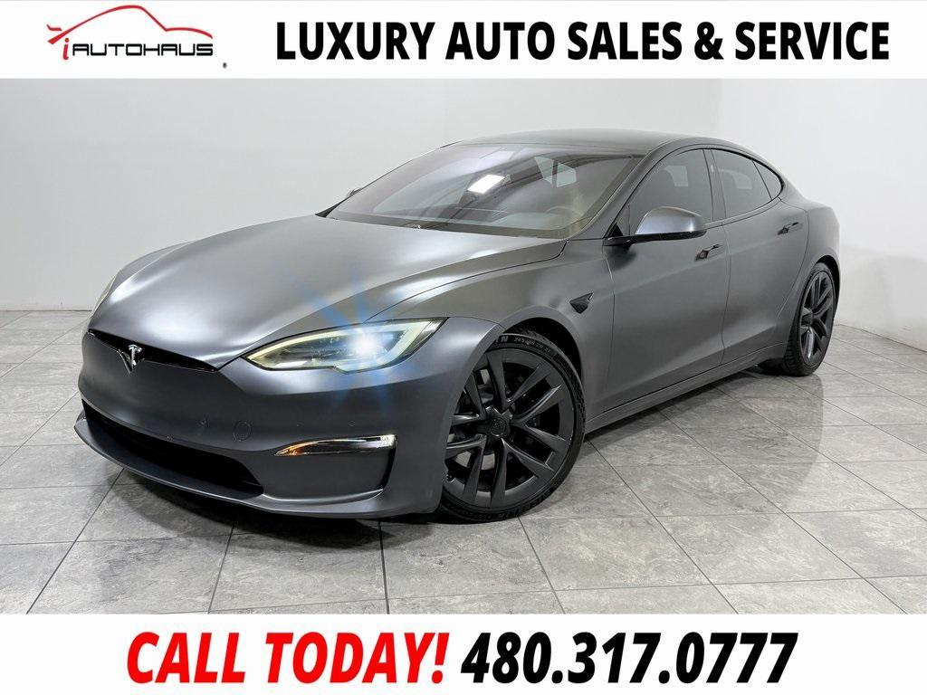 used 2021 Tesla Model S car, priced at $31,888