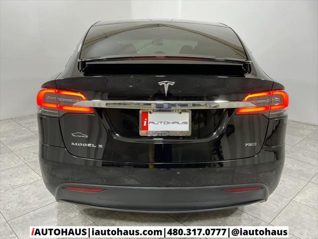 used 2018 Tesla Model X car, priced at $34,888