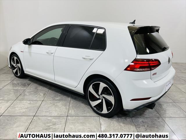 used 2021 Volkswagen Golf GTI car, priced at $20,998