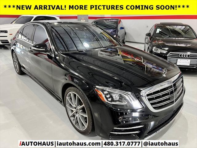 used 2020 Mercedes-Benz S-Class car, priced at $45,989