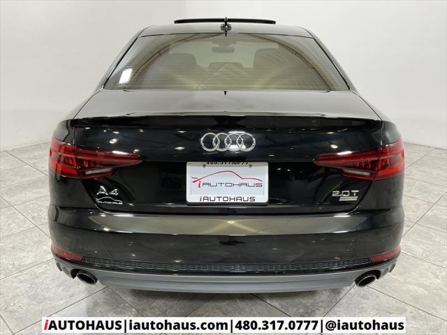 used 2018 Audi A4 car, priced at $18,888