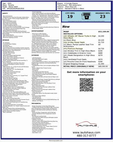 used 2021 Porsche Macan car, priced at $41,998