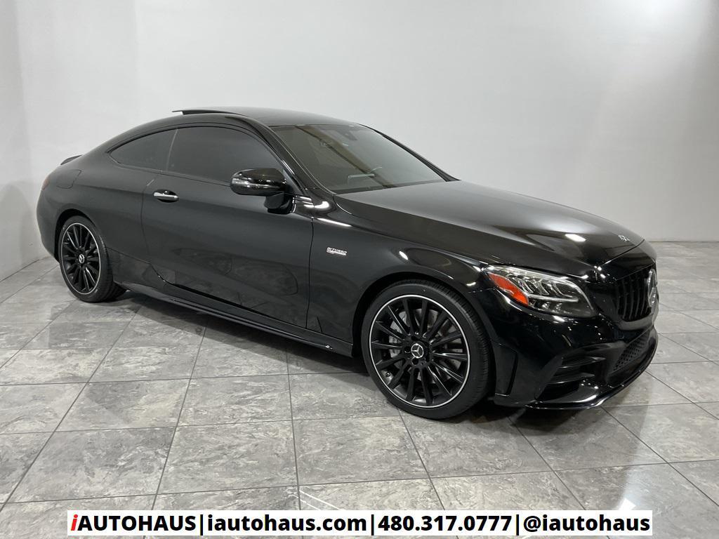 used 2019 Mercedes-Benz AMG C 43 car, priced at $32,987
