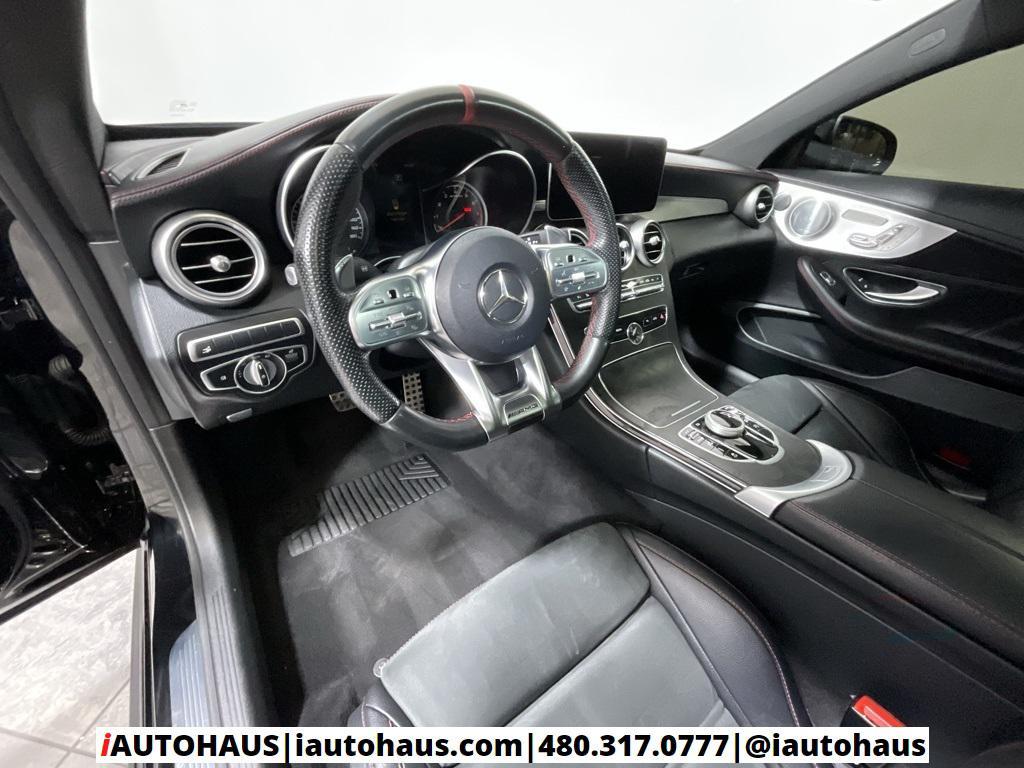 used 2019 Mercedes-Benz AMG C 43 car, priced at $32,987