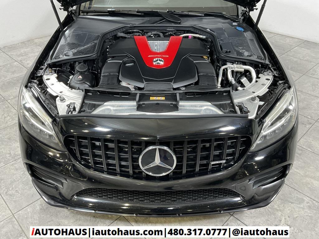 used 2019 Mercedes-Benz AMG C 43 car, priced at $32,987