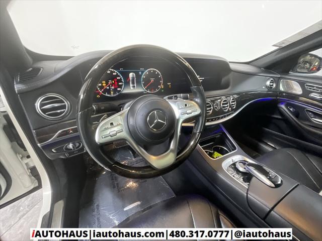 used 2019 Mercedes-Benz S-Class car, priced at $40,522