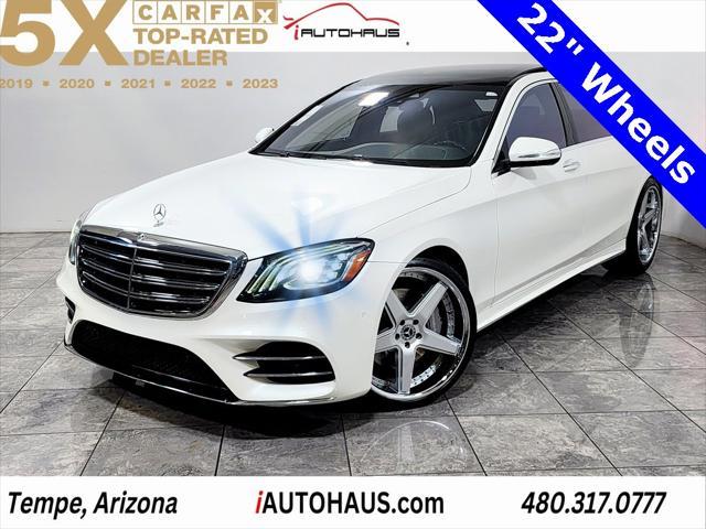 used 2019 Mercedes-Benz S-Class car, priced at $40,522