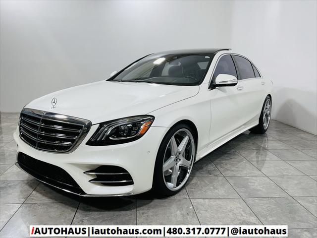 used 2019 Mercedes-Benz S-Class car, priced at $40,522