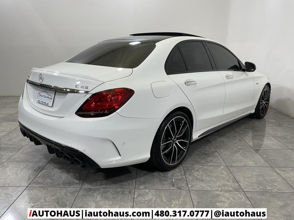 used 2021 Mercedes-Benz AMG C 43 car, priced at $38,898