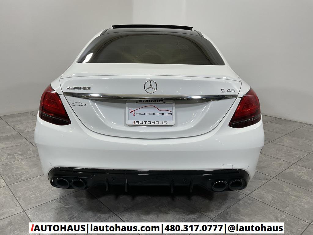 used 2021 Mercedes-Benz AMG C 43 car, priced at $38,898
