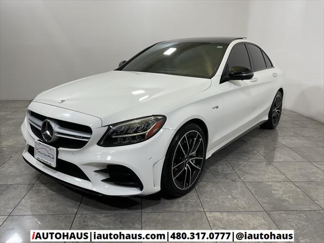 used 2021 Mercedes-Benz AMG C 43 car, priced at $40,888
